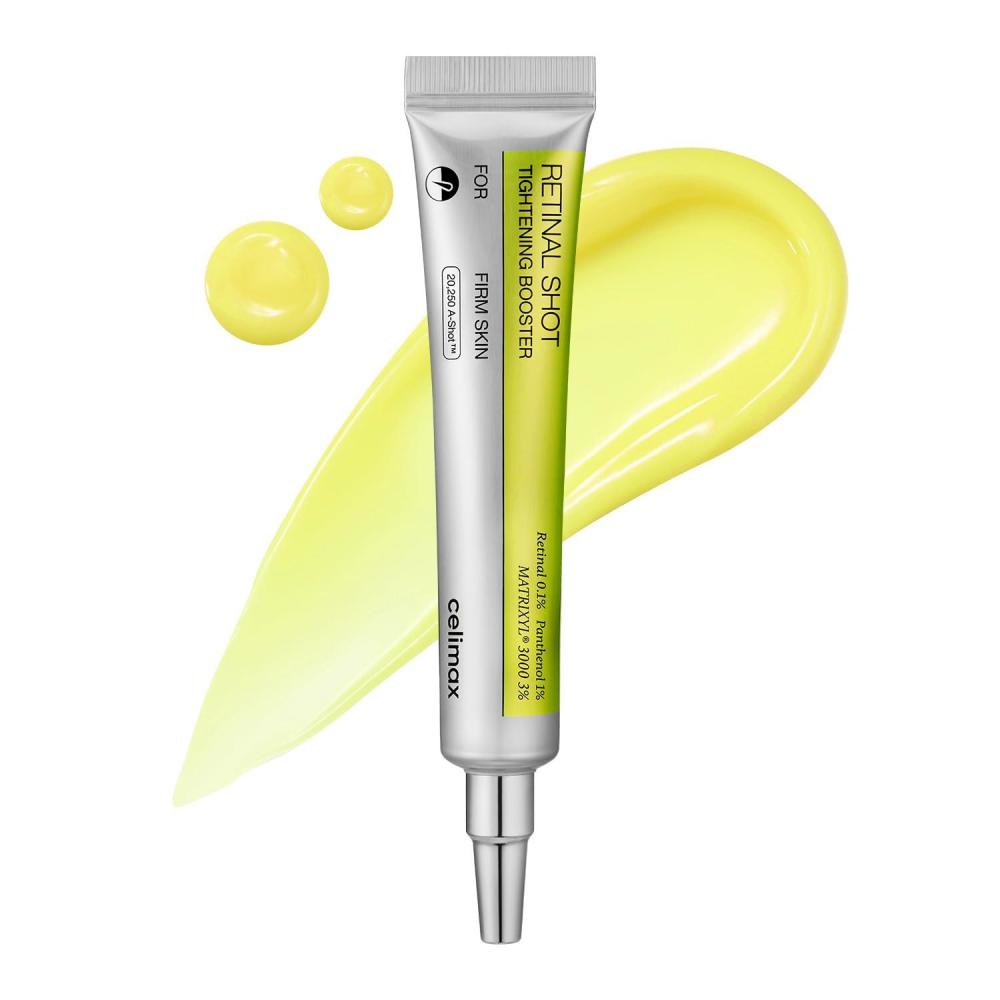 image:imagecelimax The Vita A Retinal Shot Tightening Booster Duo Set 15mlx2  Holiday Gift Set Stocking Stuffers for Women  with Retinal 01 Matryxyl 3 Pore Minimizer Wrinkles amp Fine Lines Firmer Skin05 Ounce Pack of 1