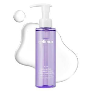 celimax Derma Nature Fresh Blackhead Jojoba Cleansing Oil | Light & Non-Greasy Daily Makeup Remover, Facial Cleanser, Clogged Pore & Blackheads Removal, Deep Cleansing,150ml
