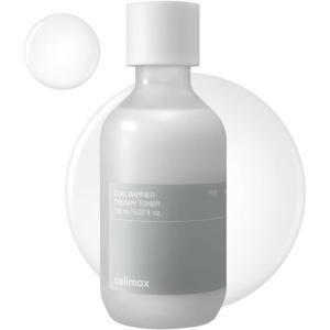 celimax Dual Barrier Creamy Toner | with Ceramides, Peptide, Oil & Alcohol Free, Facial Astringent, Hydrating, Calming, Soothing, Non Irritating,150ml(5.07 Fl Oz (Pack of 1))