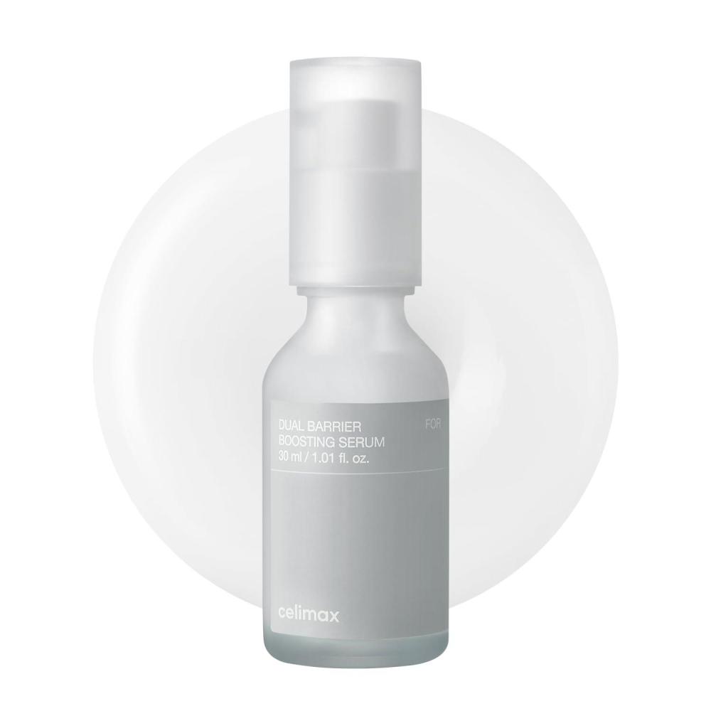 image:imagecelimax Dual Barrier Skin Boosting Serum  with Ceramides amp Hyaluronic Acid Hydrating Soothing Calming Serum for Sensitive Skin Moisturizing Ampoule 30ml