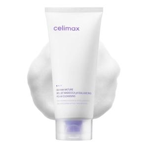celimax Derma Nature Relief Madecica pH Balancing Foam Cleansing | Foaming Face Wash Cleanser, Hydrating, Soothing, Moisturizing, 150ml