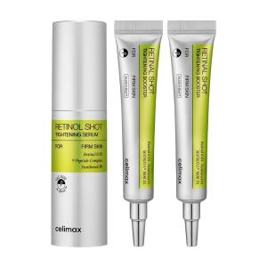 celimax Retinol Shot Serum 30ml + Retinal Shot Booster 15ml, Anti-aging Gift Set