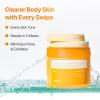 celimax TXA Body Clarifying Pad | Deodorant Pad For Dark Underarms Treatment, Knee & Elbow, Strawberry Skin Care, Gentle Exfoliating & Hydrating Body Scrub (50 pads)